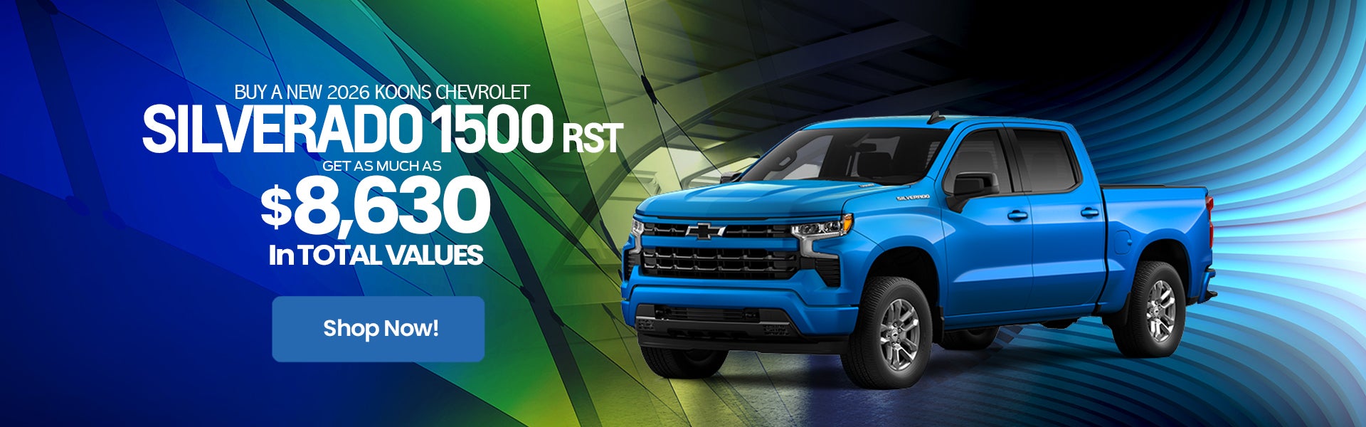 Buy A new 2026 koons Chevrolet Silverado 1500 RST