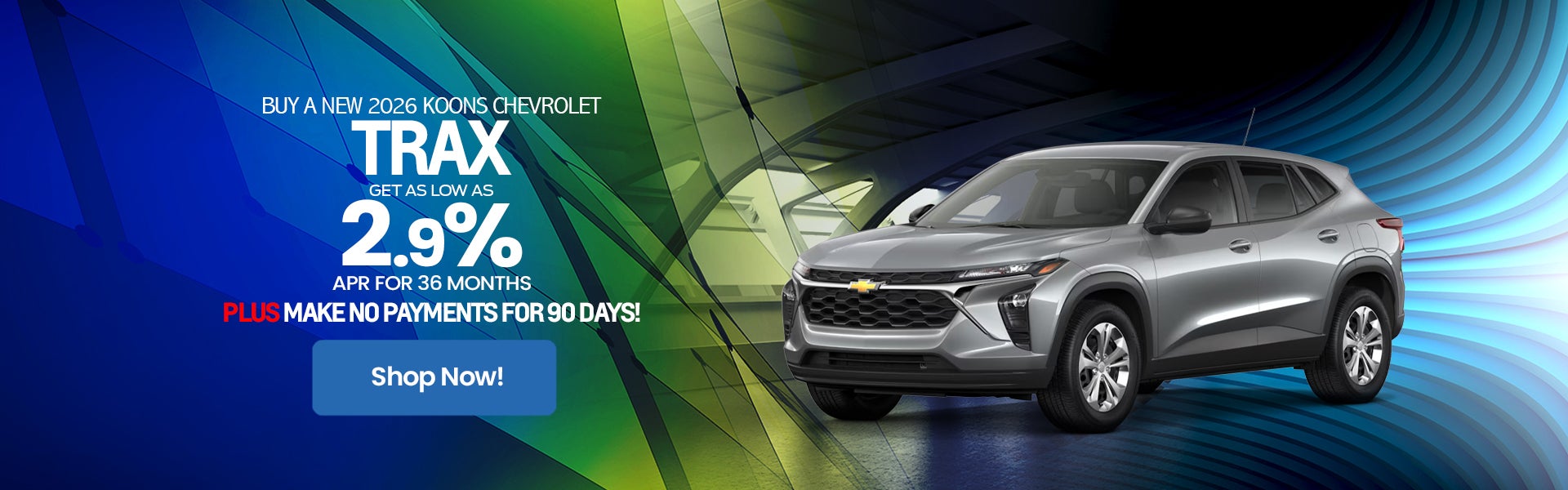 Buy A new 2026 koons Chevrolet Trax