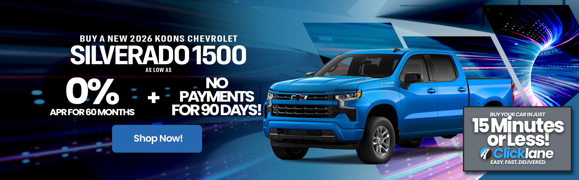 2026 Chevrolet Silverado 1500 APR Offer