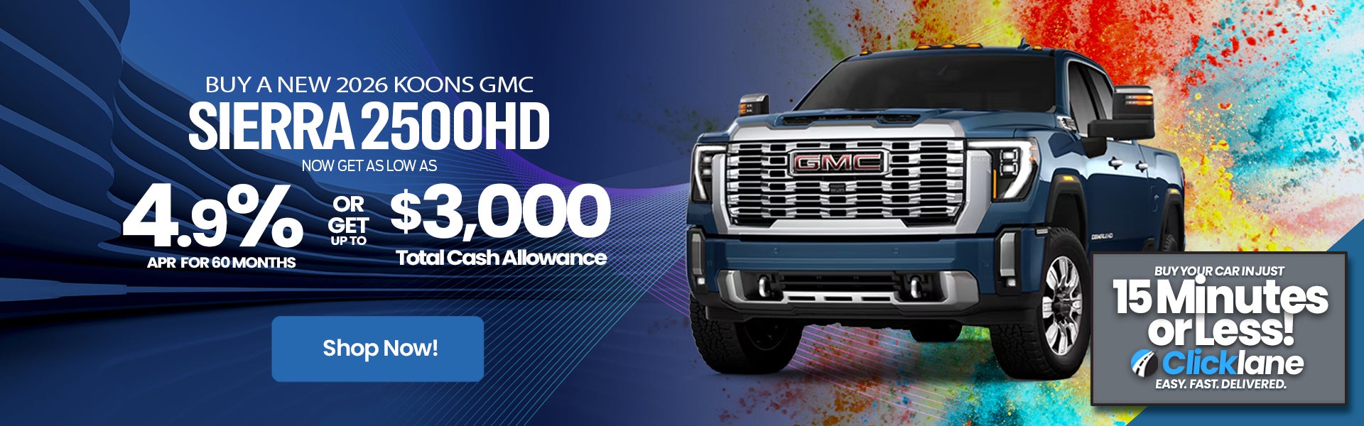 2026 Chevrolet Silverado 2500 APR Offer